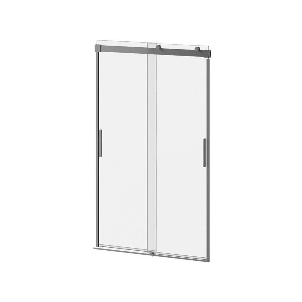 AKCESS™ 2-Panel Sliding Shower Door Alcove Installation 48''x77'' Reversible