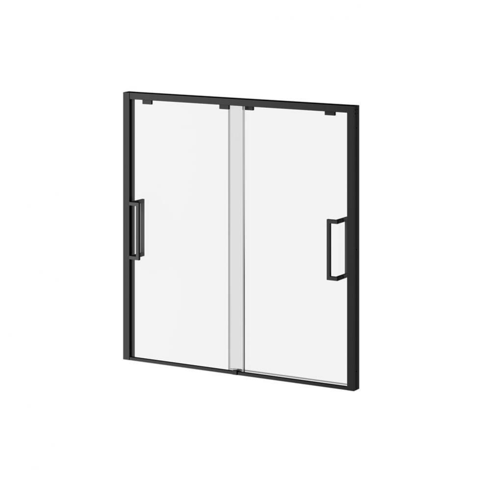 IKONIK™ Bypass 2-Panel Bypass Sliding Bathtub Door 60''x60'' Reversible Matt