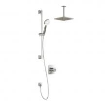 Kalia BF1181-110-001 - UMANI? TCD1 : Thermostatic Coaxial Shower System with Vertical Ceiling Arm