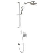 Kalia BF1357-110 - GRAFIK? TCD1 : Thermostatic Coaxial Shower System with Wallarm