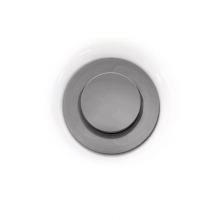 Kalia AC1327-110 - Push Drain With Overflow Assembly with 35.5mm Cap Chrome