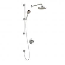 Kalia BF1704-110 - CITE™ TCG1 : Water Efficient AQUATONIK™ T/P Coaxial Shower System with Wallarm Chrome