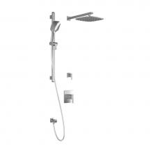 Kalia BF1355-110-100 - GRAFIK™ T2 PLUS : Thermostatic Shower System with Wallarm Chrome