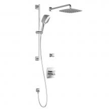 Kalia BF1434-110-100 - UMANI™ TD2 PLUS : Thermostatic Shower System with Wallarm Chrome