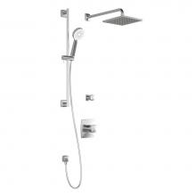 Kalia BF1544-110 - UMANI™ TG2 : Water Efficient Thermostatic Shower System with Wallarm Chrome