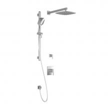 Kalia BF1431-110-100 - GRAFIK™ TD2 PLUS : Thermostatic Shower System with Wallarm Chrome