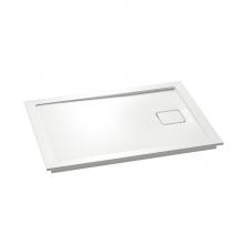 Kalia BW1088-240 - ILO? 48x36 Castylat Rectangular Shower Base 48x36with Drain at the End (Aluminium Tiling Flange