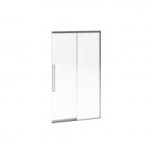 Kalia DR1110-110-003
DR1111-110-003 - K-MOTION? 48'' Alcove sliding shower door 2 panels chrome clear easy clean