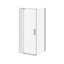 Kalia DR1743-110-003 - DISTINK™ (Box 1 of 2) 36''x77'' 2-Panel Pivot Shower Door for Corner Inst. (