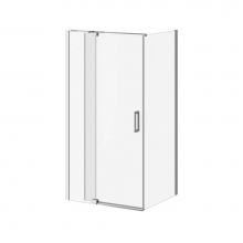 Kalia DR1744-110-003 - DISTINK™ (Box 1 of 2) 42''x77'' 2-Panel Pivot Shower Door for Corner Inst. (