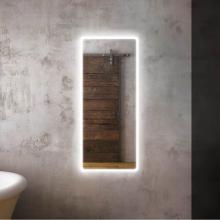 Kalia MR1668-500-001 - PROFILA Rect. LED Lighting Mirror 24 x 56 With Frosted Strip Edge and 2-Tones Touch Switch