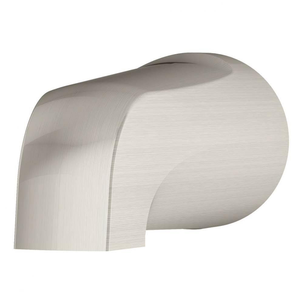 Non-Diverter Tub Spout in Satin Nickel