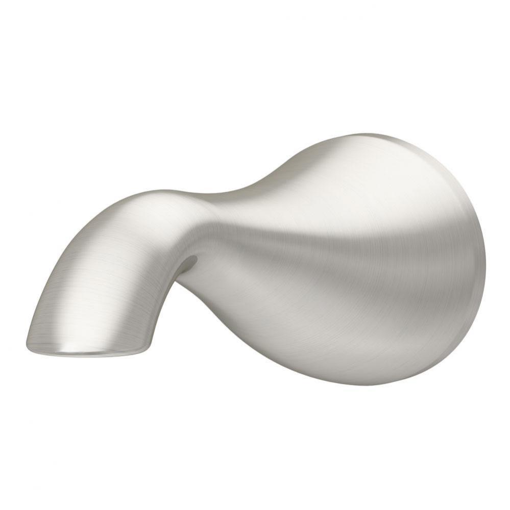 Carrington Non-Diverter Tub Spout in Satin Nickel