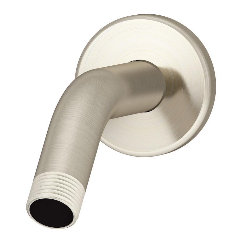 Dia Long Shower Arm with Flange in Satin Nickel