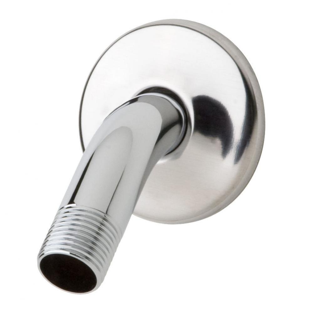 Elm Shower Arm with Flange in Polished Chrome