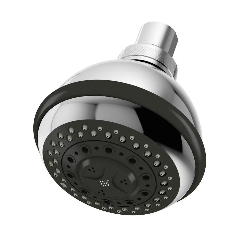 3-Spray 3.5 in. Fixed Showerhead in Polished Chrome (2.5 GPM)