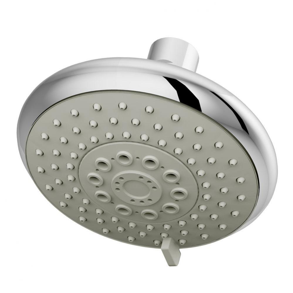 Naru 3-Spray 5 in. Fixed Showerhead in Polished Chrome (1.5 GPM)