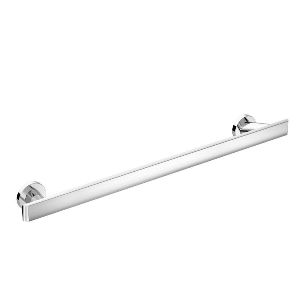 Naru 18 in. Wall-Mounted Towel Bar in Polished Chrome