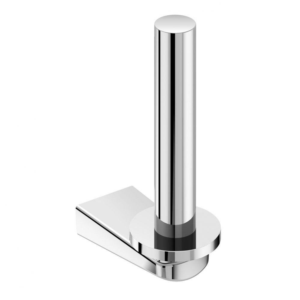 Naru Wall-Mounted Toilet Paper Holder in Polished Chrome