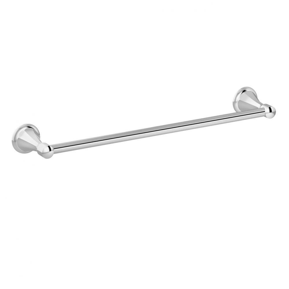 Canterbury 24 in. Wall-Mounted Towel Bar in Polished Chrome