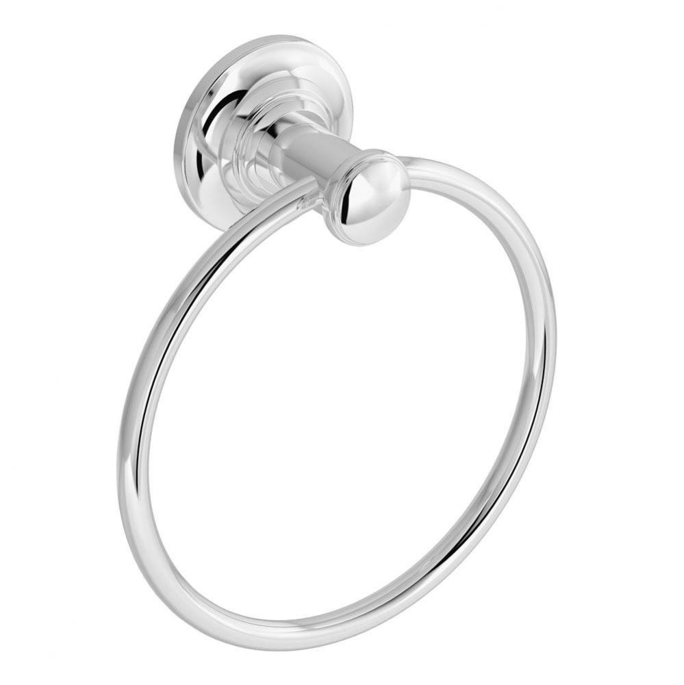 Winslet Wall-Mounted Towel Ring in Polished Chrome