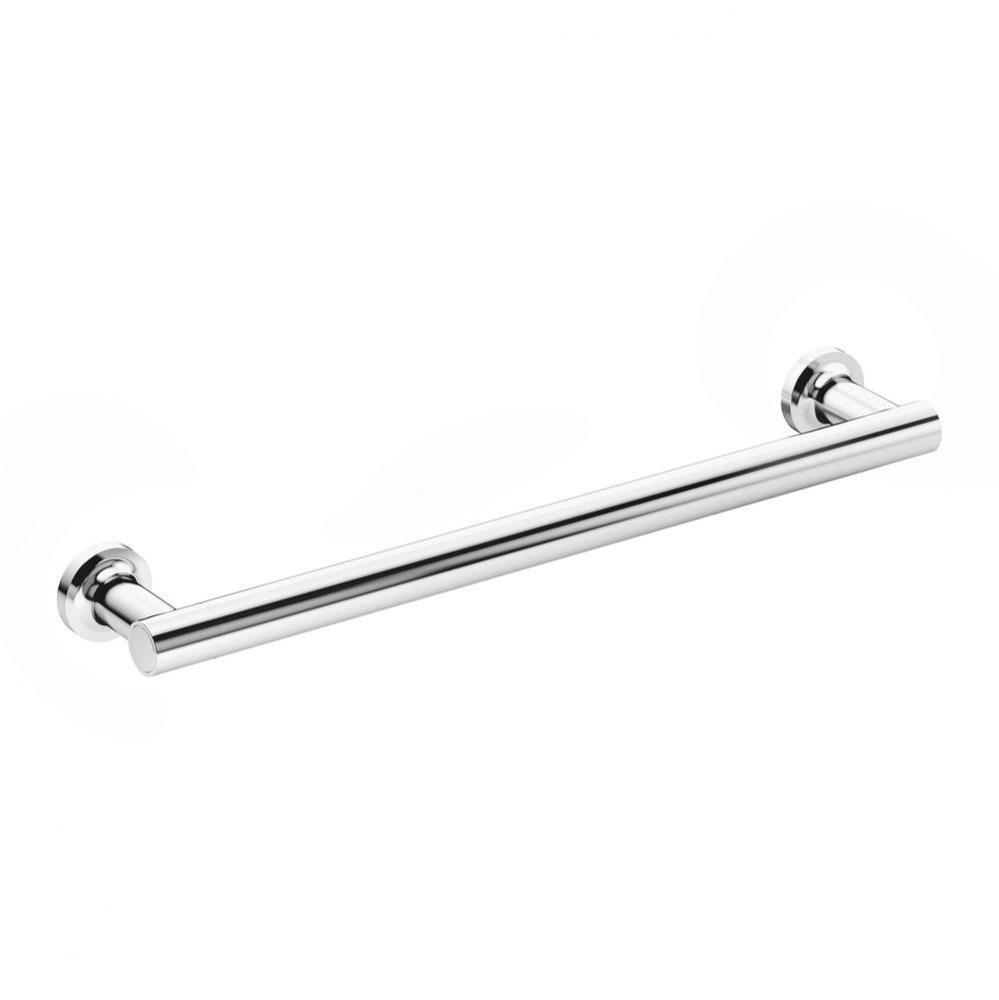 Museo 18 in. Wall-Mounted Towel Bar in Polished Chrome