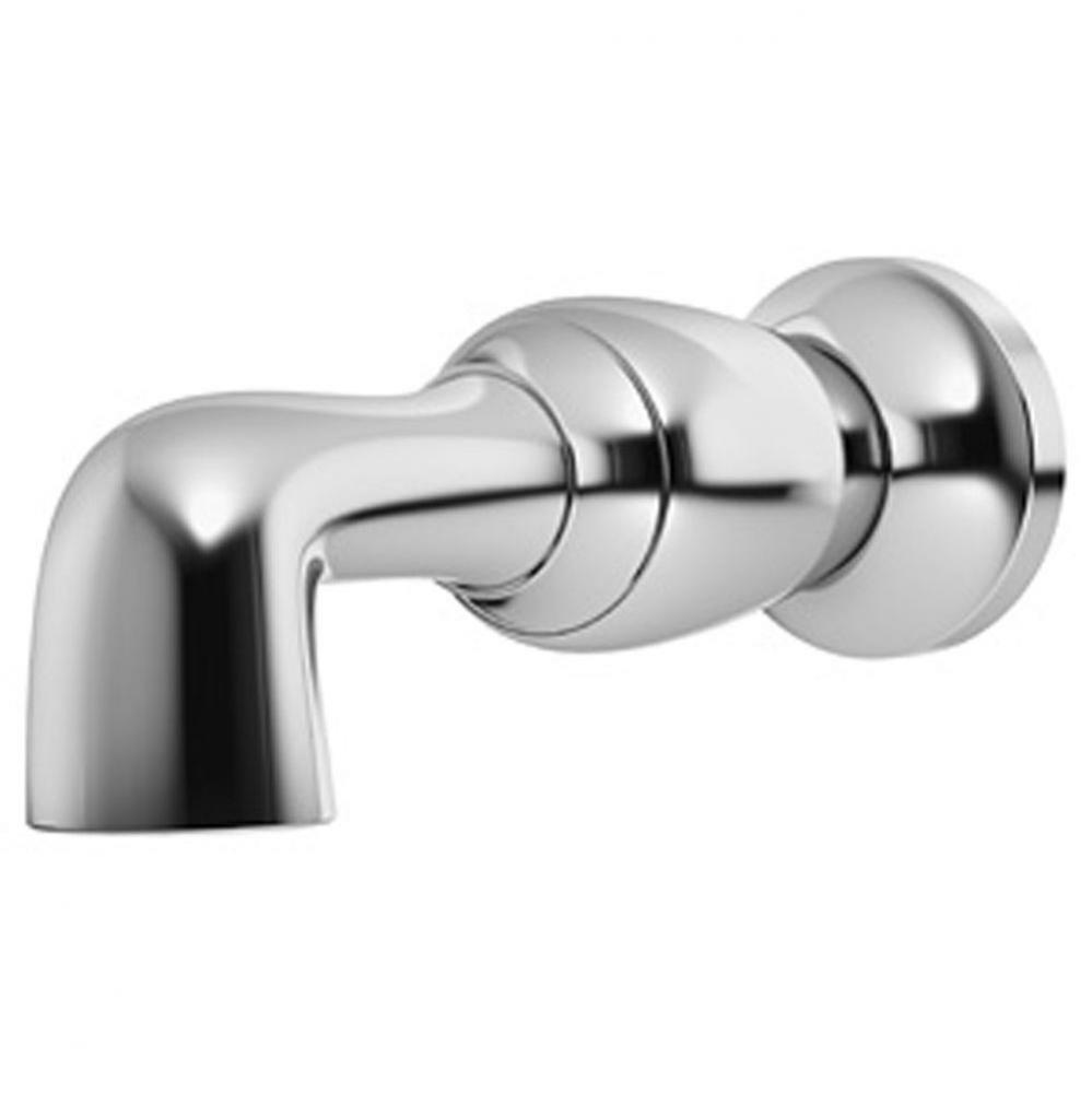 Degas Non-Diverter Tub Spout in Polished Chrome