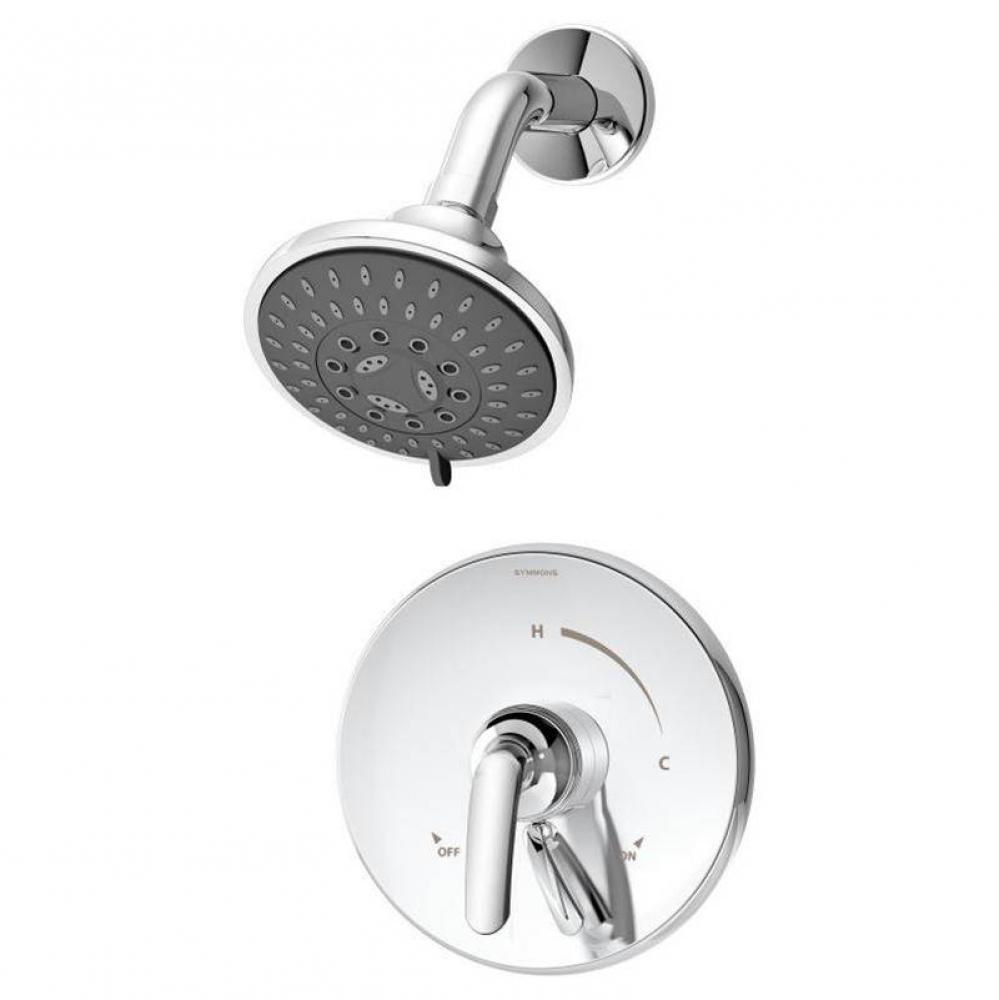 Elm Single Handle 5-Spray Shower Trim in Polished Chrome - 1.5 GPM (Valve Not Included)