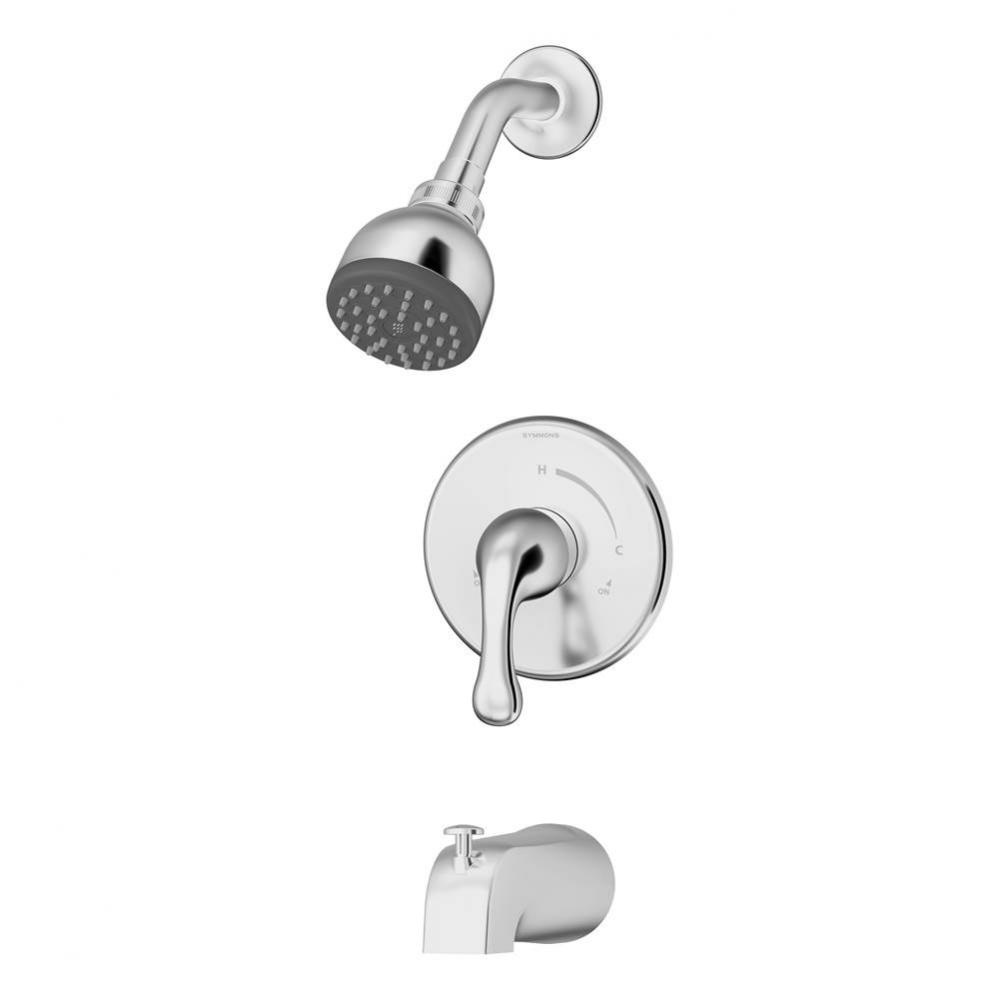 Unity Single Handle 1-Spray Tub and Shower Faucet Trim in Polished Chrome - 1.5 GPM (Valve Not Inc