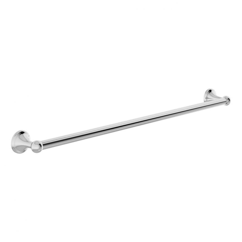 Unity 24 in. Wall-Mounted Towel Bar in Polished Chrome