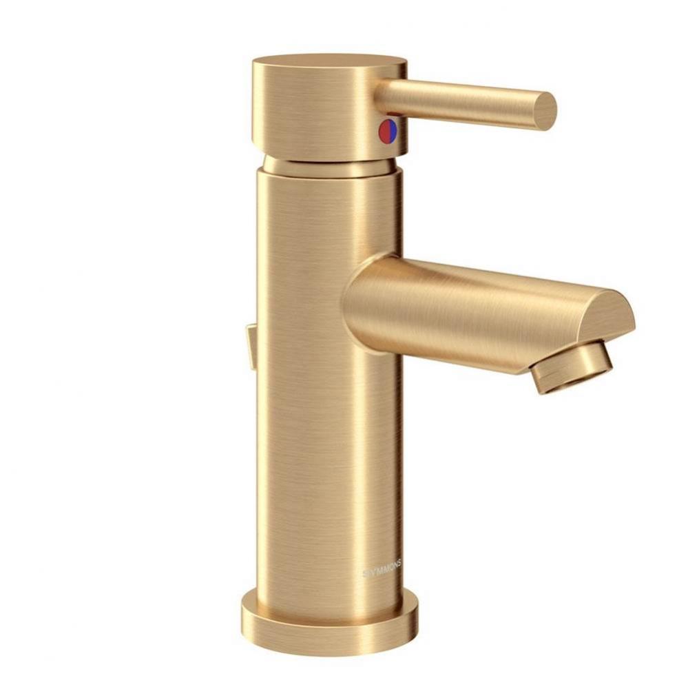 Dia Single Hole Single-Handle Bathroom Faucet with Drain Assembly in Brushed Bronze (1.0 GPM)