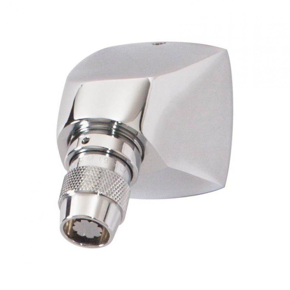 Institutional 1-Spray 1 in. Fixed Showerhead with Anchor Plate in Polished Chrome (1.5 GPM)