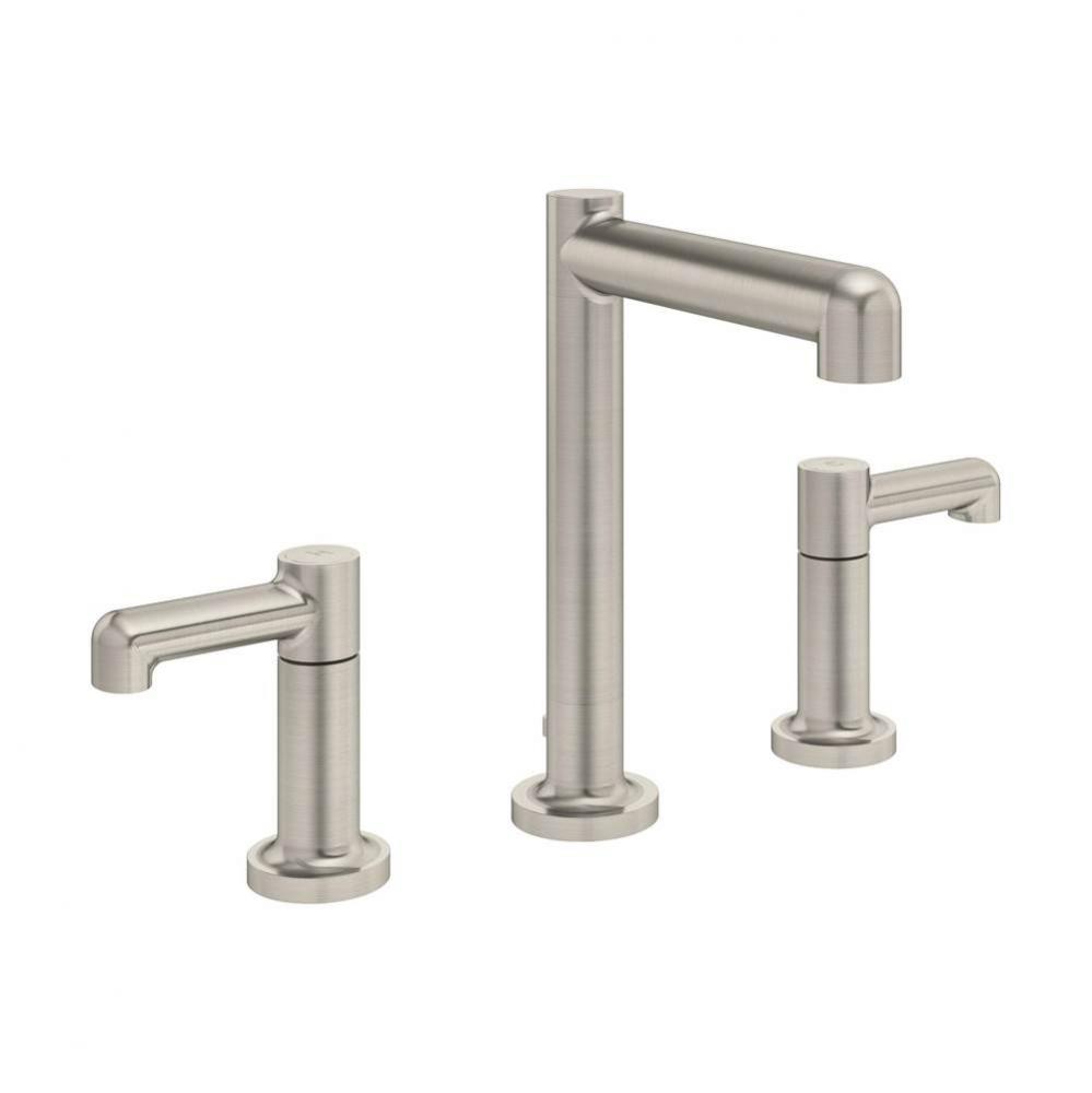 Museo Widespread 2-Handle Bathroom Faucet with Drain Assembly in Satin Nickel (1.0 GPM)