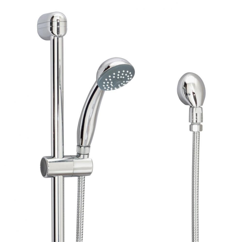 Dia 1-Spray Hand Shower with Slide Bar in Polished Chrome (2.5 GPM)