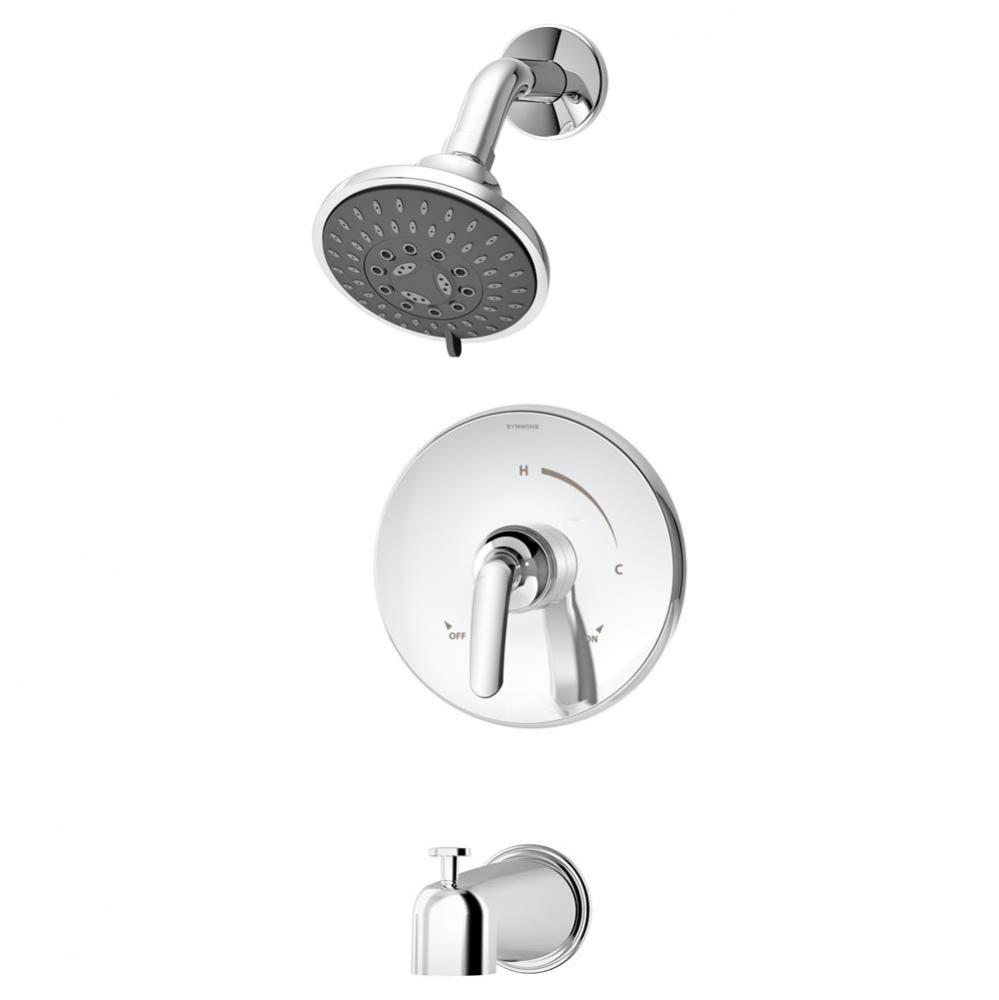 Elm Single Handle 5-Spray Tub and Shower Faucet Trim in Polished Chrome - 1.5 GPM (Valve Not Inclu