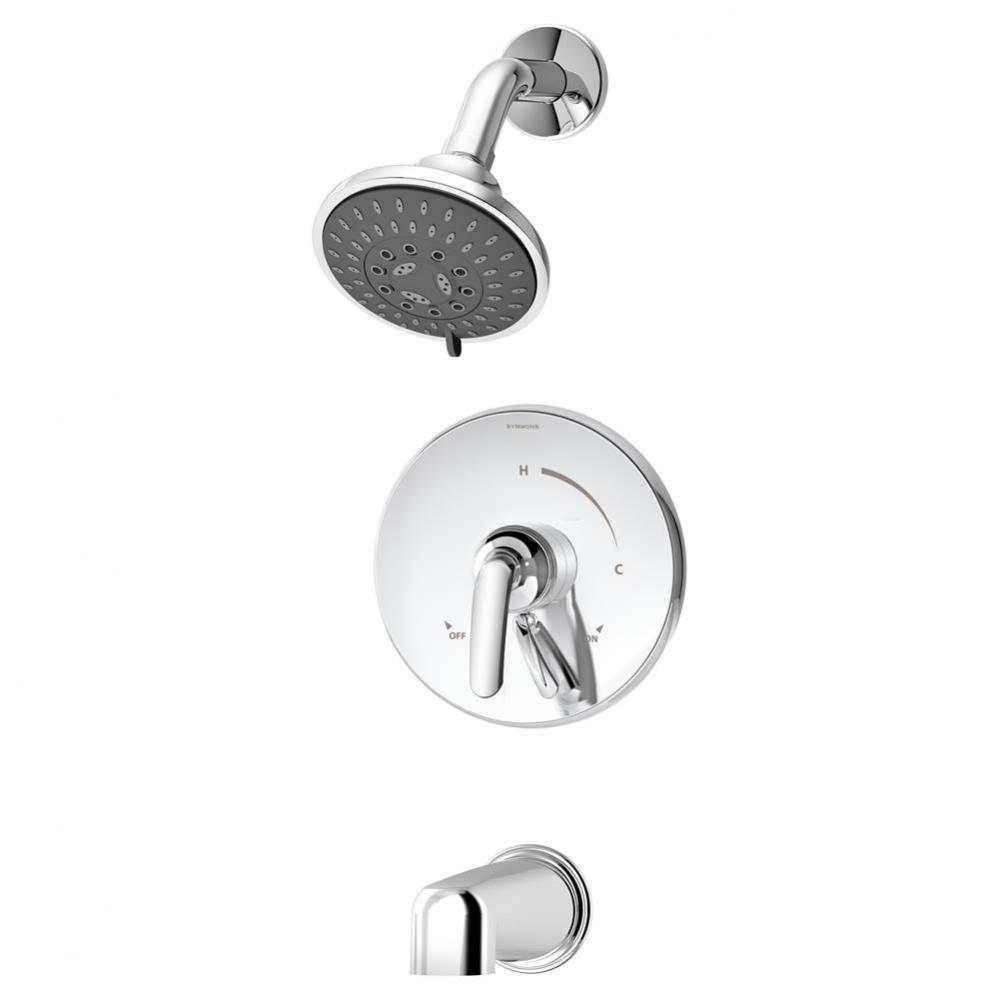 Elm Single Handle 5-Spray Tub and Shower Faucet Trim in Polished Chrome - 1.5 GPM (Valve Not Inclu