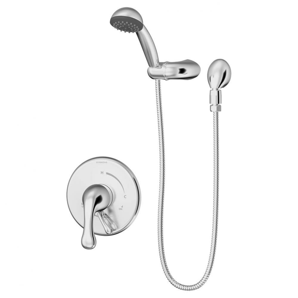 Unity Single Handle 1-Spray Hand Shower Trim in Polished Chrome - 1.5 GPM (Valve Not Included)