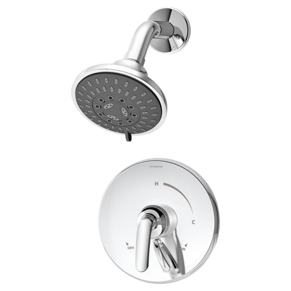 Elm Single Handle 5-Spray Shower Trim with Secondary Volume Control in Polished Chrome - 1.5 GPM (