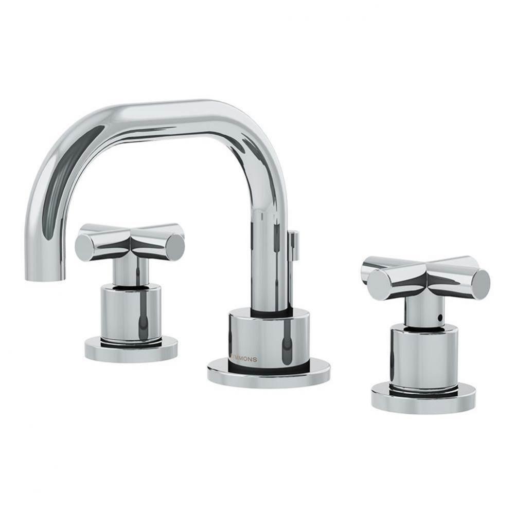 Dia Widespread 2-Handle Bathroom Faucet with Drain Assembly in Polished Chrome (1.5 GPM)