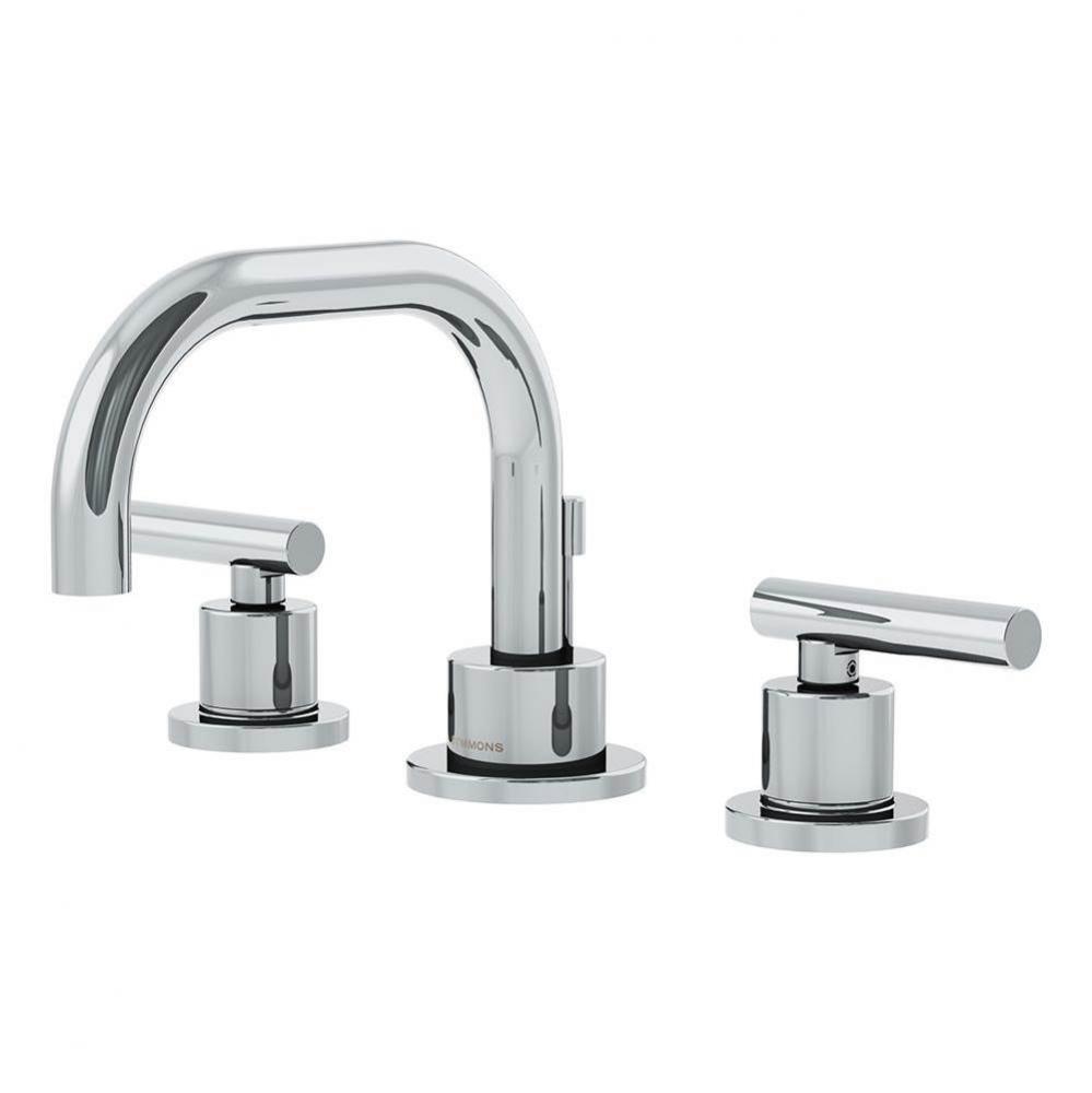Dia Widespread 2-Handle Bathroom Faucet with Drain Assembly in Polished Chrome (1.5 GPM)