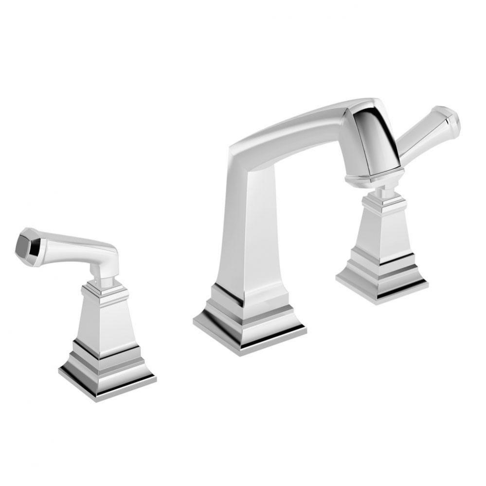 Oxford 2-Handle Deck Mount Roman Tub Faucet in Polished Chrome