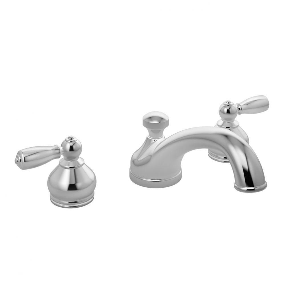 Allura 2-Handle Deck Mount Roman Tub Faucet in Polished Chrome