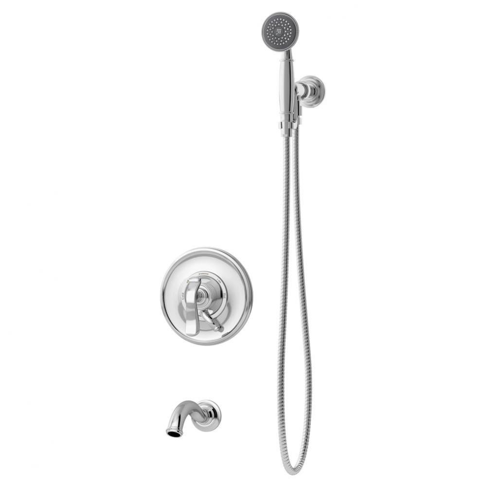 Winslet Single Handle 1-Spray Tub and Hand Shower Trim in Polished Chrome - 1.5 GPM (Valve Not Inc