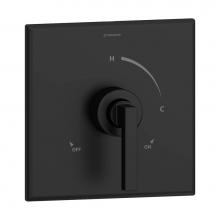 Symmons 3600-MB-TRM - Duro Shower Valve Trim in Matte Black (Valve Not Included)