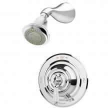 Symmons S-4401-1.5-TRM - Carrington Single Handle 3-Spray Shower Trim in Polished Chrome - 1.5 GPM (Valve Not Included)