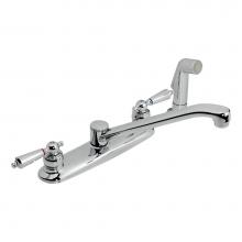 Symmons S-248-2-LAM - Origins 2-Handle Kitchen Faucet with Side Sprayer in Polished Chrome (2.2 GPM)