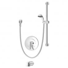 Symmons S-3504-H321-V-CYL-B-X - Dia Tub/Hand Shower System