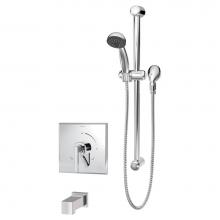 Symmons S-3604-T4 - Duro Tub/Hand Shower Unit