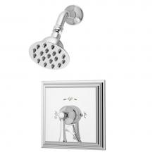 Symmons S-4501-1.5-TRM - Canterbury Single Handle 1-Spray Shower Trim in Polished Chrome - 1.5 GPM (Valve Not Included)