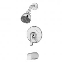 Symmons S-6602-1.5-TRM - Unity Single Handle 1-Spray Tub and Shower Faucet Trim in Polished Chrome - 1.5 GPM (Valve Not Inc